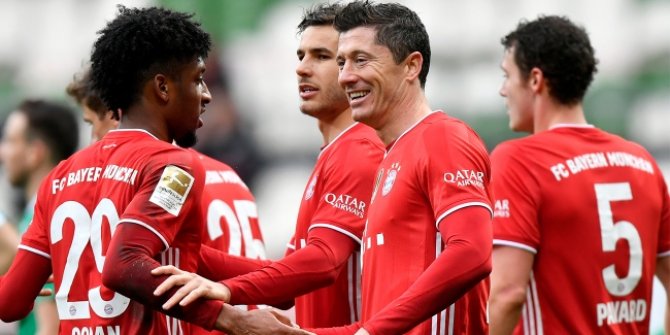 Bundesliga'da şampiyon Bayern Münih