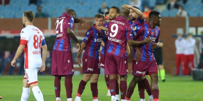 Trabzonspor evinde galip