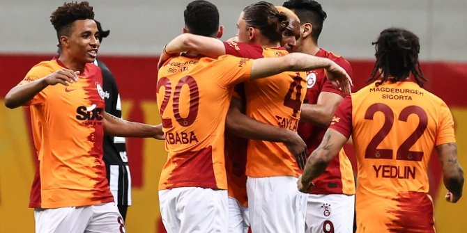 Galatasaray, Beşiktaş'ı 3 golle devirdi