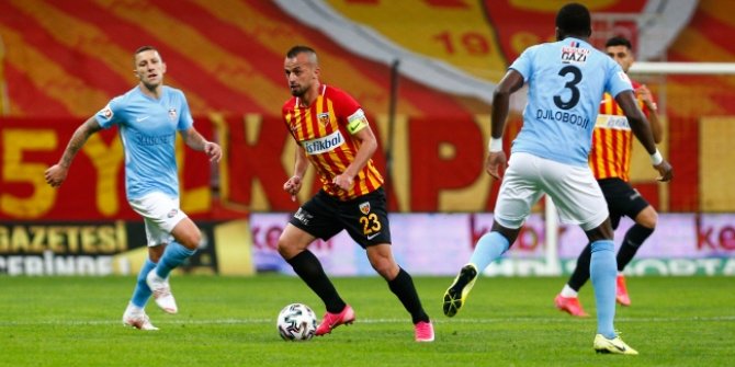 Kayserispor ile Gaziantep berabere