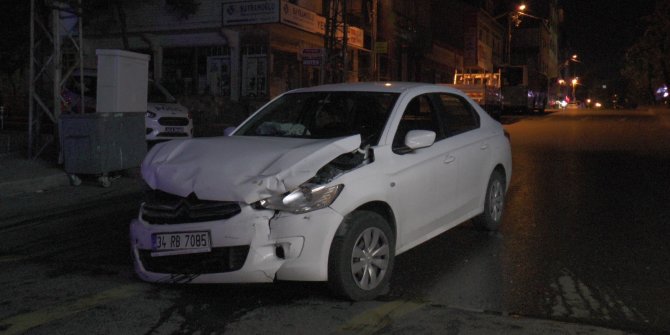 Otomobil ile hafif ticari araç çarpıştı: 5 yaralı