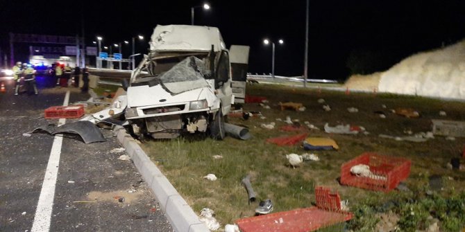 Elazığ’daki minibüs kazasında 1 kişi hayatını kaybetti