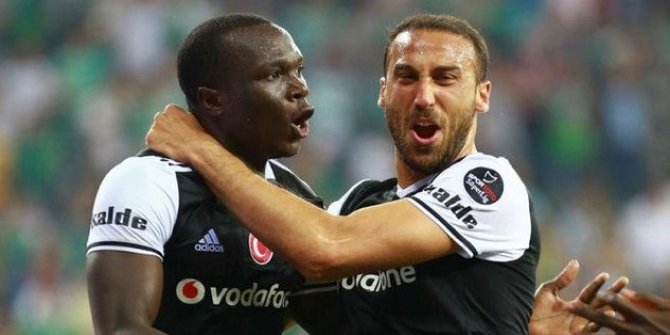 PFDK'dan Cenk Tosun'a 3 maç, Aboubakar'a 1 maç ceza