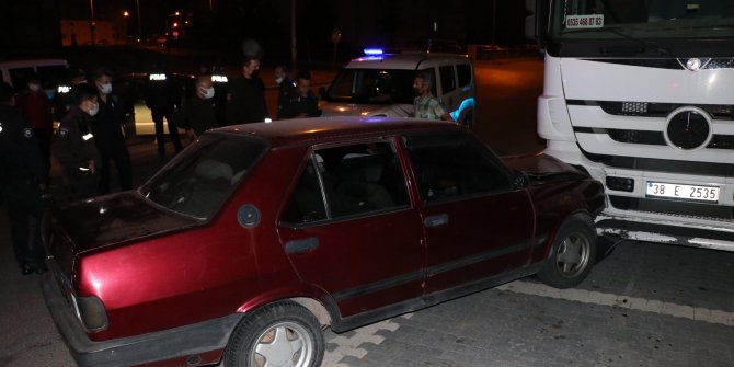 Çaldığı otomobille kaza yapınca yakalandı