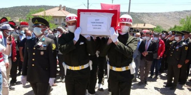 Şehit Yasin Özdamar son yolculuğuna uğurlandı