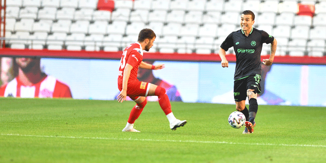 Antalyaspor: 0 - Konyaspor: 0 (İlk yarı)