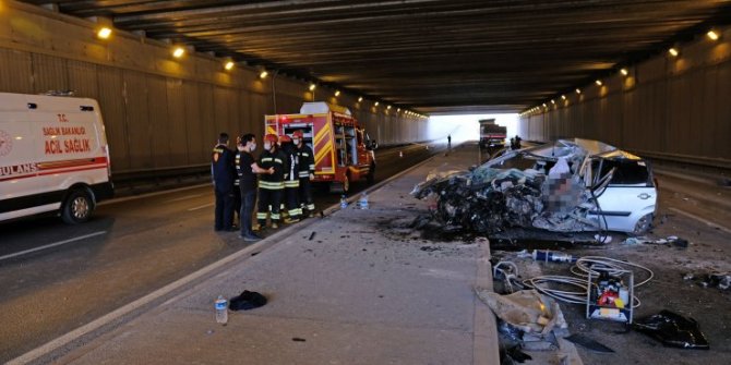 Konya'daki feci kazada 3 yaşındaki çocuk hayatını kaybetti