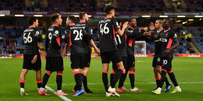 Liverpool, deplasmanda Burnley'i 3 golle geçti