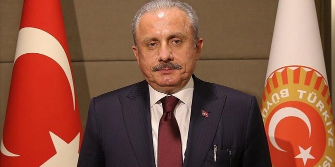 Turkey's parliament head congratulates Georgia on National Day