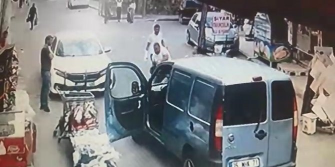 Kiraladığı otomobille kaza yapınca, tekme tokat dövüldü