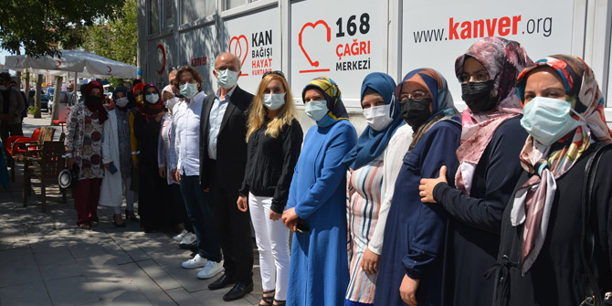 Çumra Belediyesinden kan bağışına destek