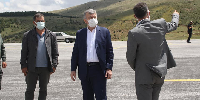 Akyürek, Aladağ Kayak Merkezi’ni inceledi