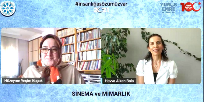 TYB’de sinema ve mimarlık konuşuldu