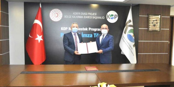 Meram’ da topraksız alanda çile yetişecek