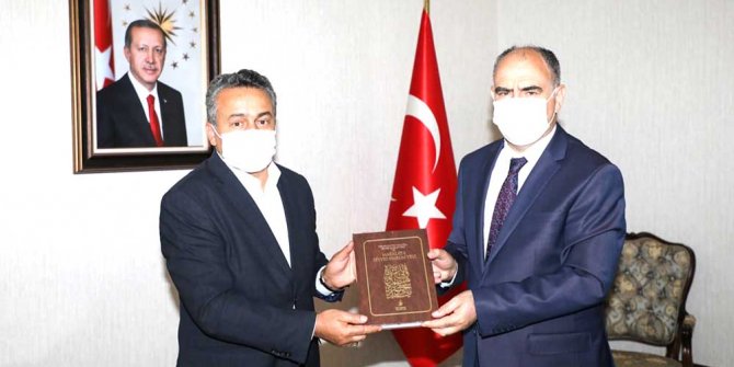 Başkan Tutal’dan Vali Özkan’a ziyaret