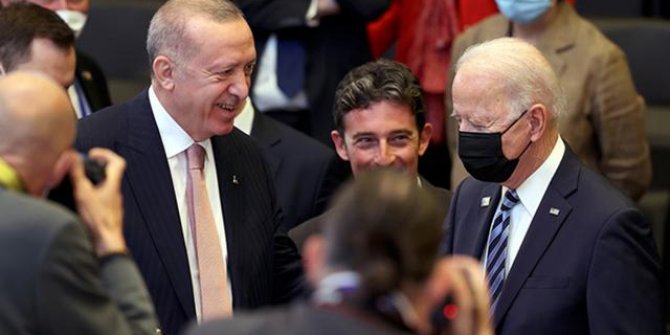 Cumhurbaşkanı Erdoğan, Biden ile bir araya geldi
