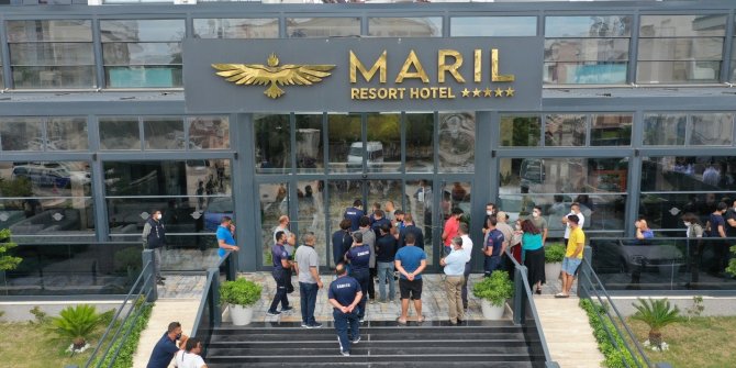 İşletme ruhsatı olmayan otel mühürlendi