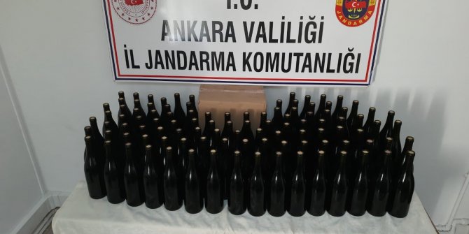 Kontrol noktasında durdurulan otomobilde kaçak alkol ele geçirildi