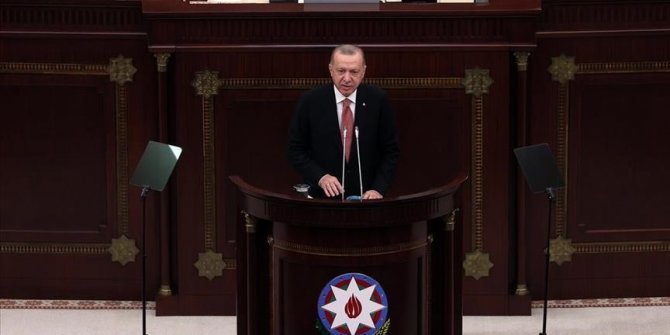 Erdogan u Bakuu: Neka cijeli svijet zna, Turska će uvijek biti uz Azerbejdžan