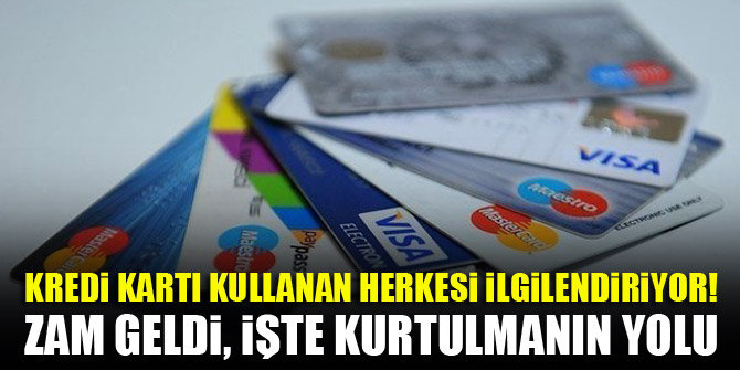 Kredi kartı kullanan herkesi ilgilendiriyor! Zam geldi, işte kurtulmanın yolu