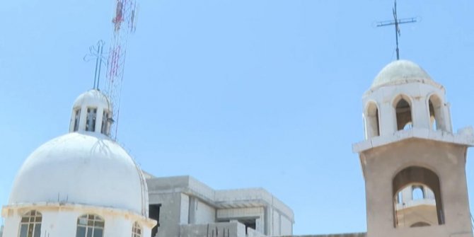 Türkiye'den Rasulayn'daki kiliseye yardım eli