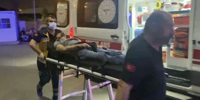 Alacak verecek meselesinde baba oğul tornavida ile yaralandı