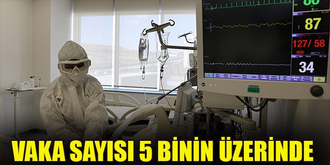 Vaka sayısı 5 binin üzerinde
