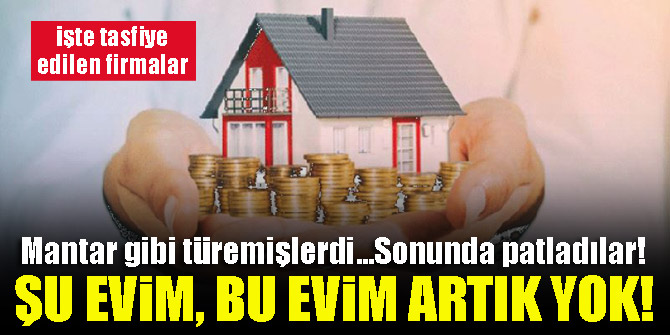 mantar gibi turemislerdi sonunda patladilar su evim bu evim artik yok