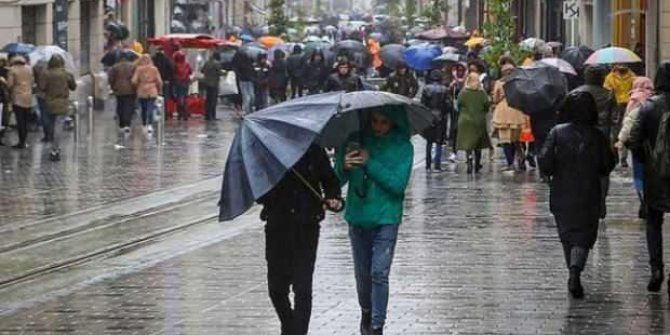 Meteorolojiden kuvvetli yağış uyarısı