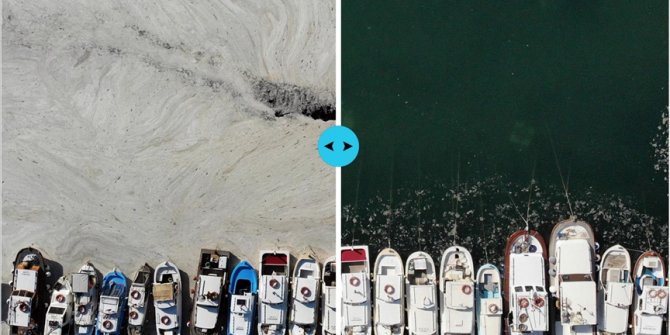 Istanbul: Značajno smanjena količina sluzi na obalama Mramornog mora