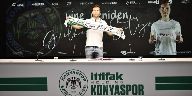 Guilherme 1 yıl daha Konyaspor'da