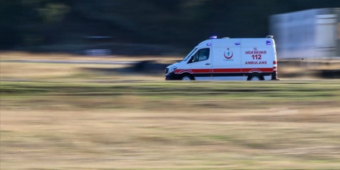 Konya'da elinde torpil patlayan kadın yaralandı