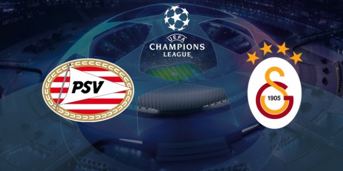 Galatasaray PSV Eindhoven'e konuk olacak