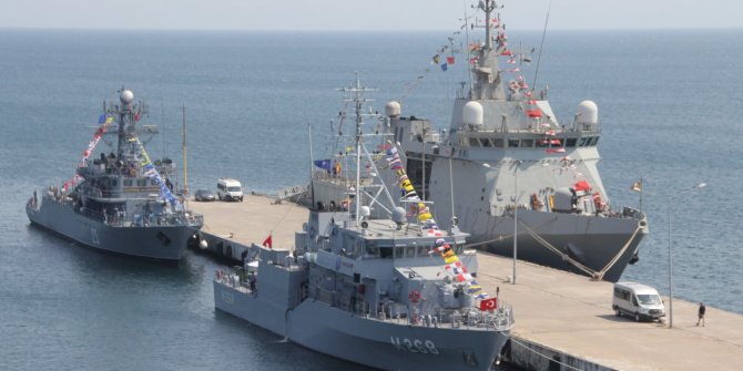 NATO gemileri Sinop’ta