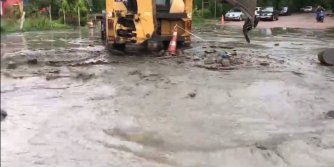 18 gün sonra aynı dere yine taştı