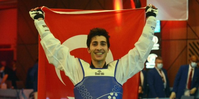 Tokyo'da ilk madalyamız Hakan Reçber'den
