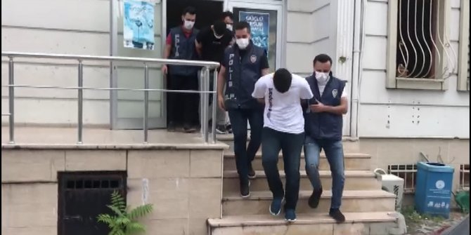 Gaspçılar kamerada