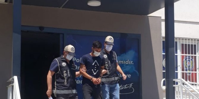 Evlerden telefon çalıyordu, yakalandı