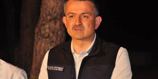 Bakan Pakdemirli: Toplam 34 köy ve mahalle boşaltıldı