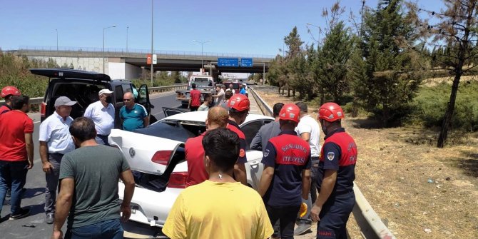 Trafik kazası: 2 yaralı