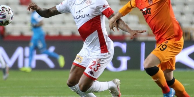 Galatasaray ile Antalyaspor'dan anlamlı hareket
