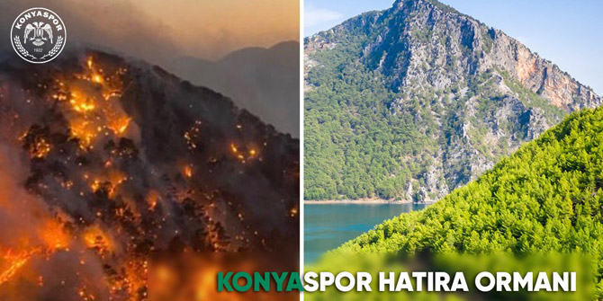 Manavgat'a Konyaspor Hatıra Ormanı oluşturulacak