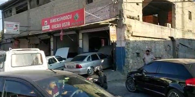 Oto tamircideki kavgada 1 kişi yaralandı