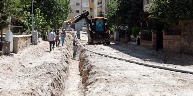 Yeni Mahallede içme suyu hattı yenileniyor