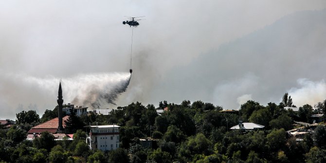 Manavgat'taki büyük yangın 6'ncı gününde