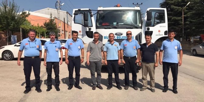 Bilecik Belediyesi’nden Manavgat’a destek