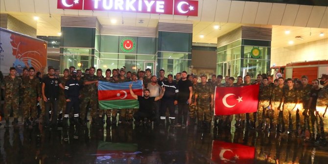Azerbaijan dispatches team to combat Turkey’s wildfires