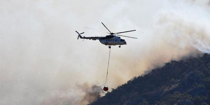 Orman yangınlarıyla ilgili açıklaması: 134 yangın kontrol altında