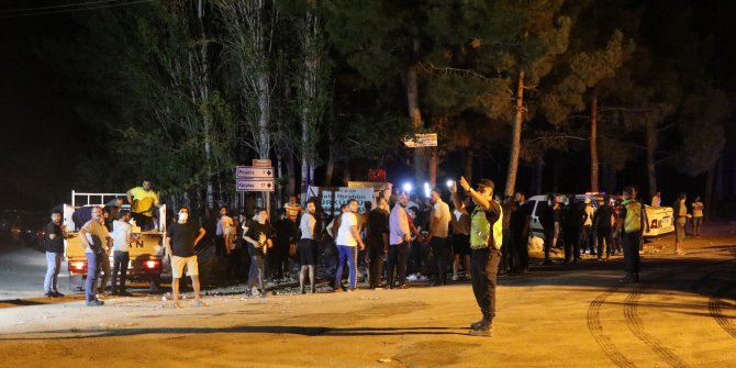 Tavas'ta orman yangını