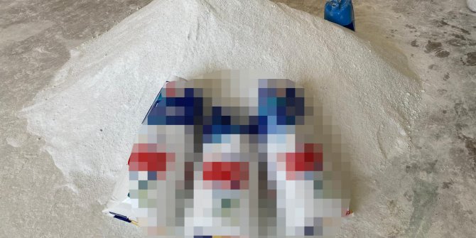 Konya'da 10 ton sahte deterjan ele geçirildi